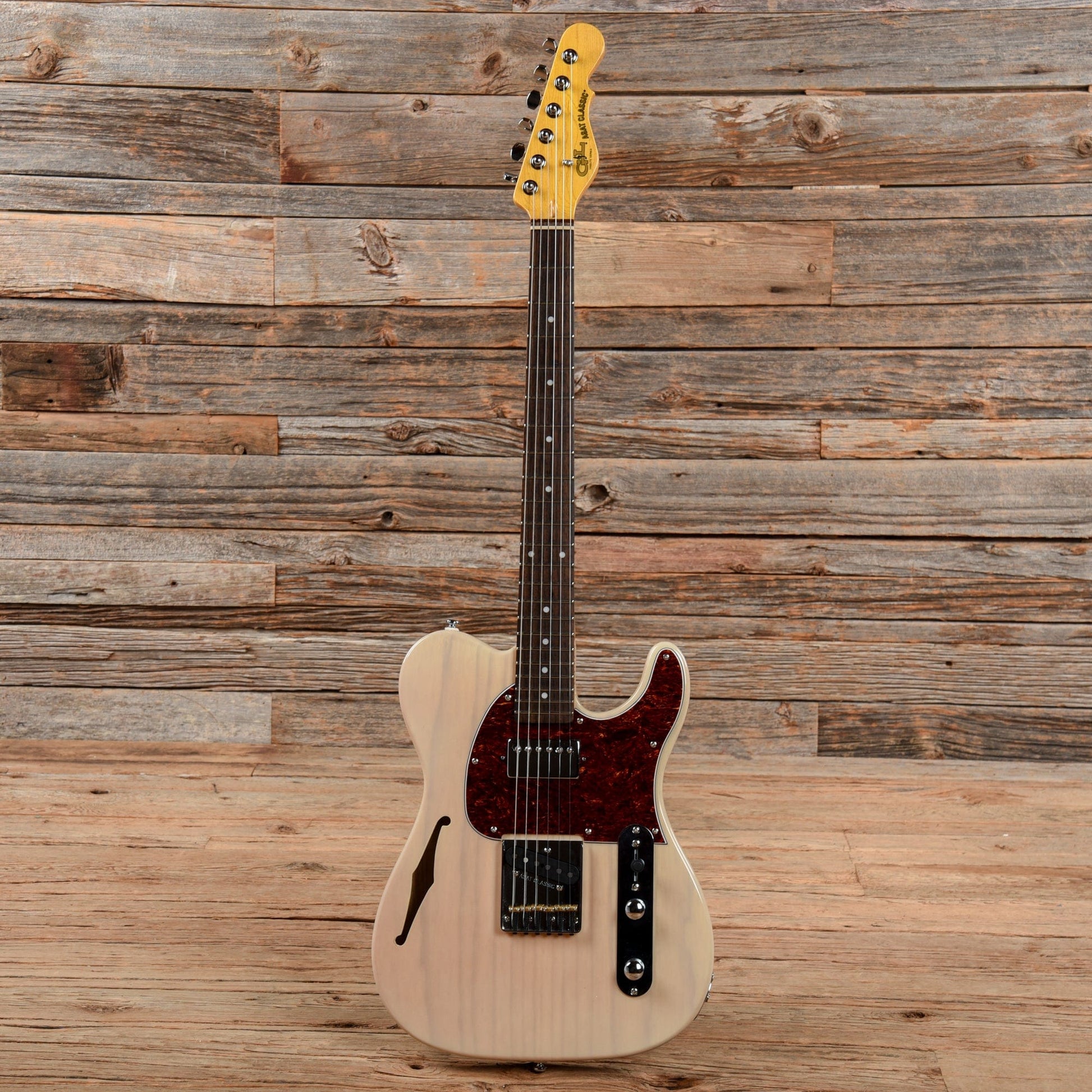 G&L Tribute Series ASAT Classic Bluesboy Blonde Electric Guitars / Semi-Hollow