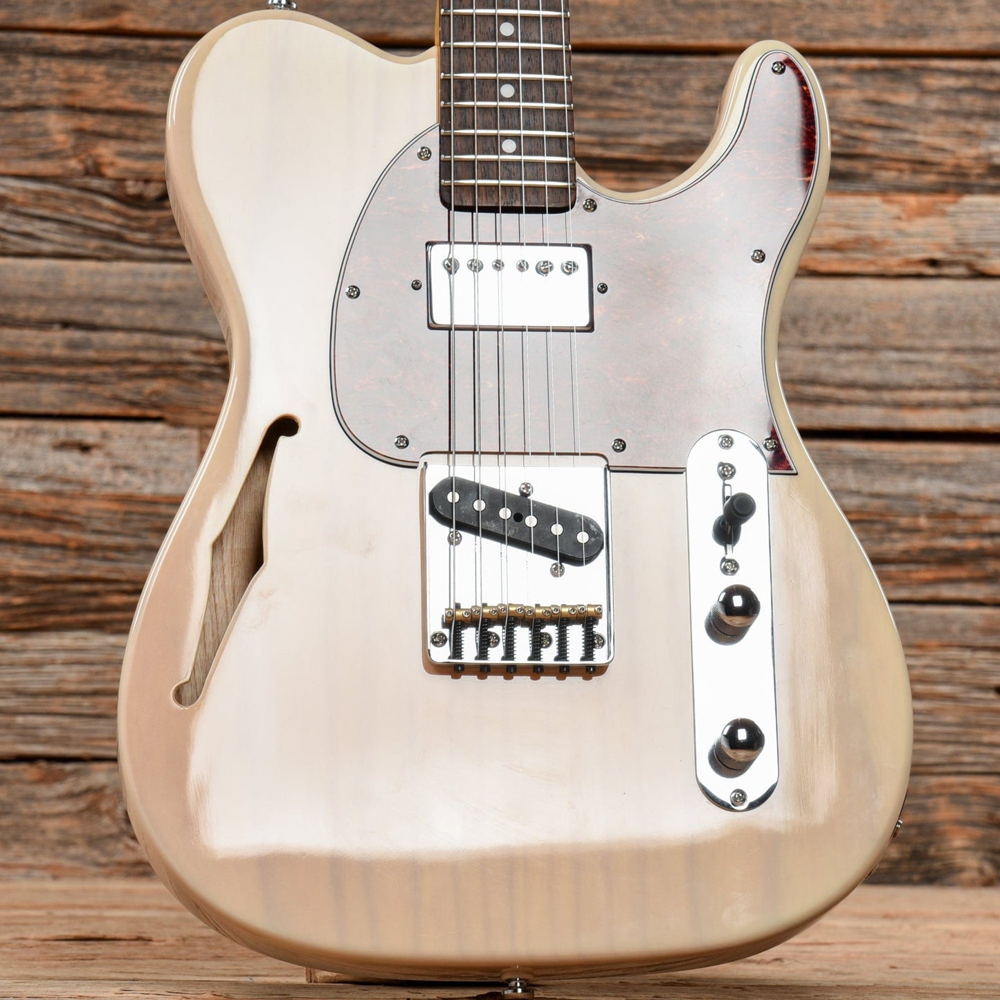 G&L Tribute Series ASAT Classic Bluesboy Blonde Electric Guitars / Semi-Hollow