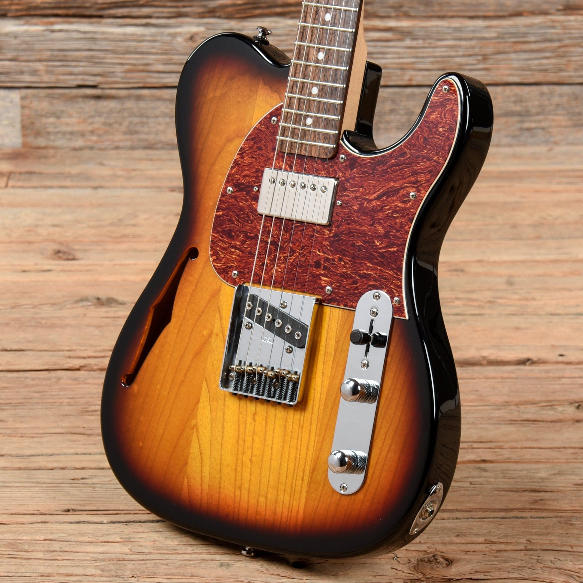 G&L Tribute Series ASAT Classic Bluesboy Sunburst Electric Guitars / Semi-Hollow
