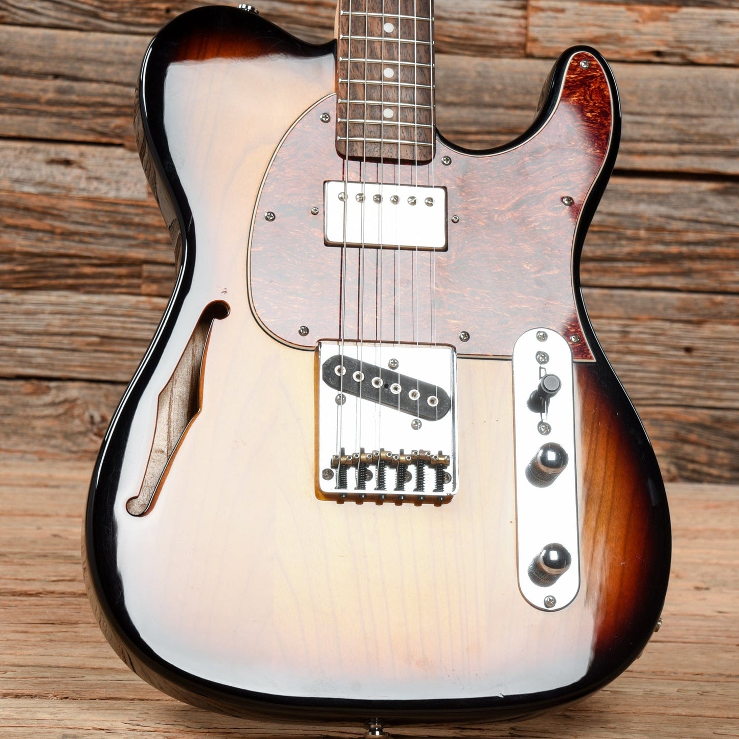G&L Tribute Series ASAT Classic Bluesboy Sunburst Electric Guitars / Semi-Hollow