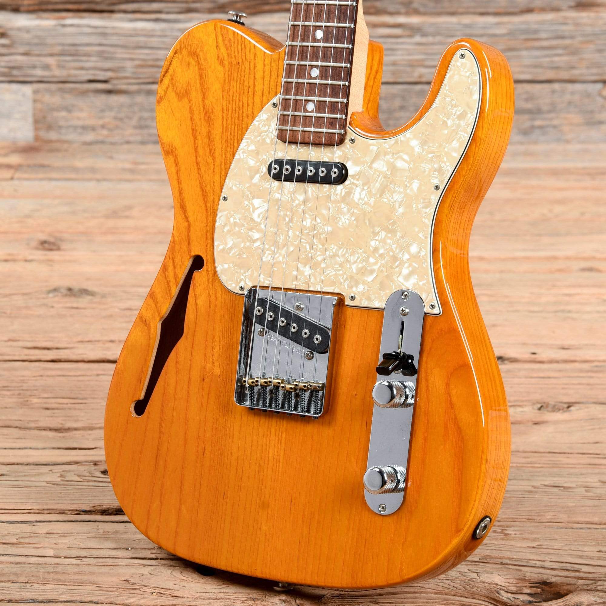 G&L USA ASAT Classic Semi-Hollow Natural – Chicago Music Exchange