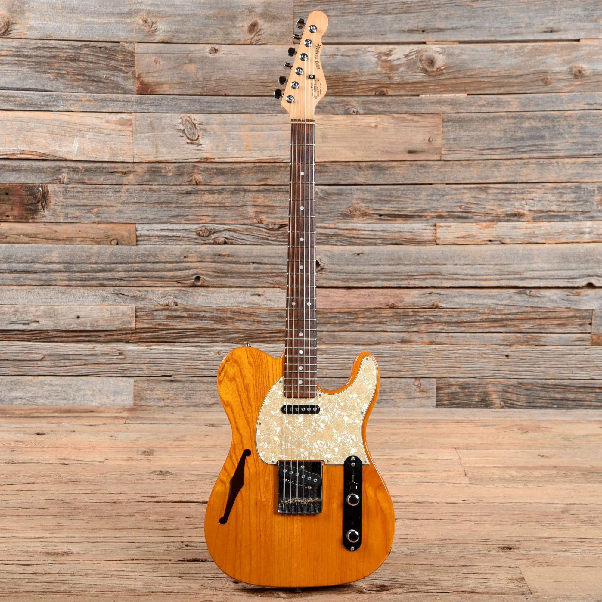 G&L USA ASAT Classic Semi-Hollow Natural – Chicago Music Exchange
