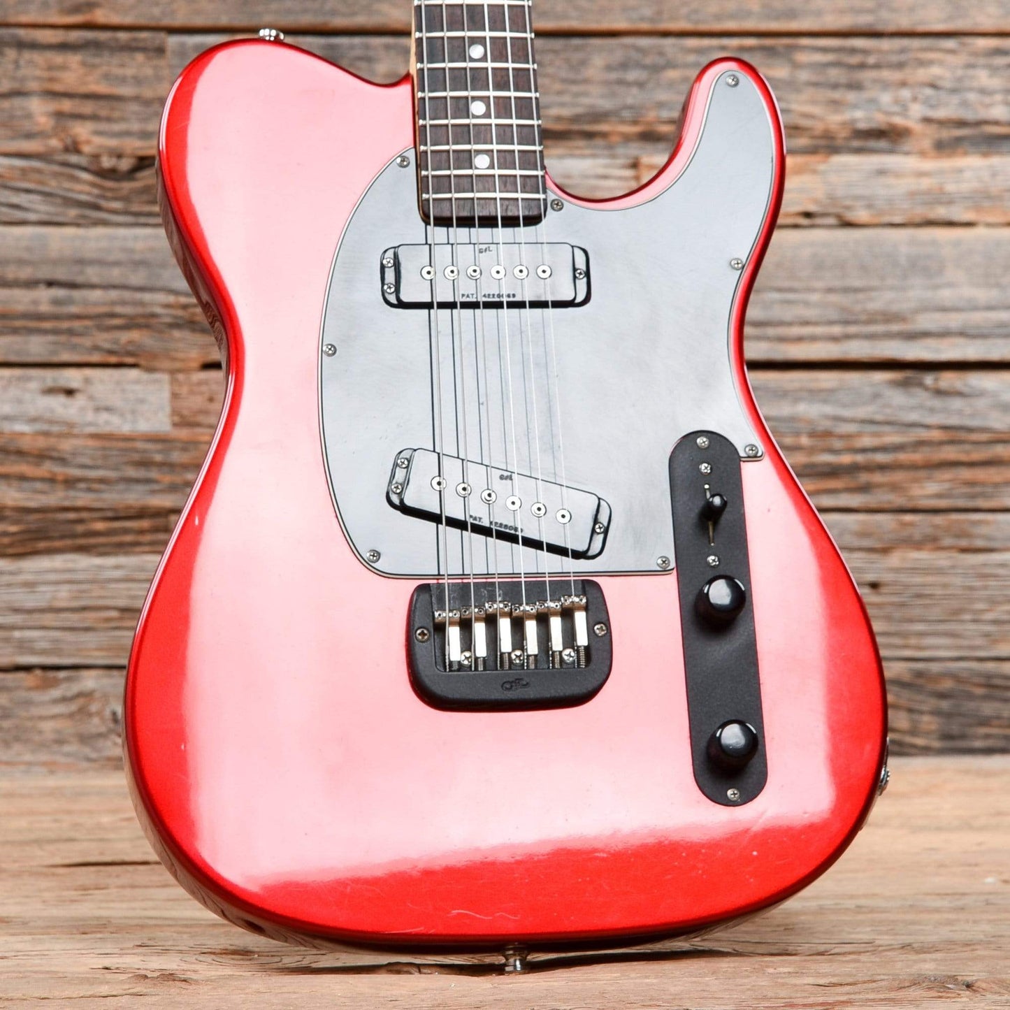G&L ASAT Candy Apple Red Electric Guitars / Solid Body