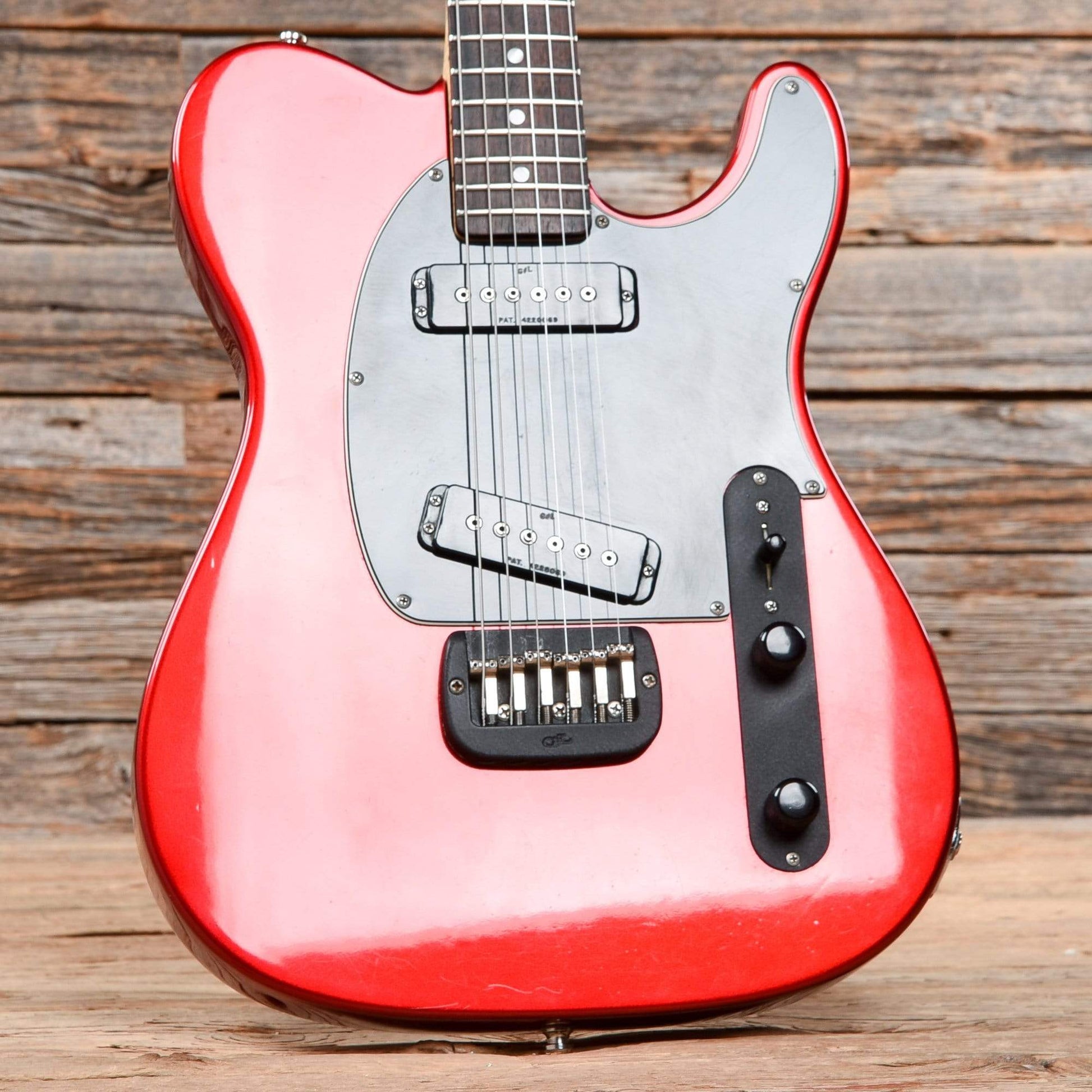 G&L ASAT Candy Apple Red Electric Guitars / Solid Body
