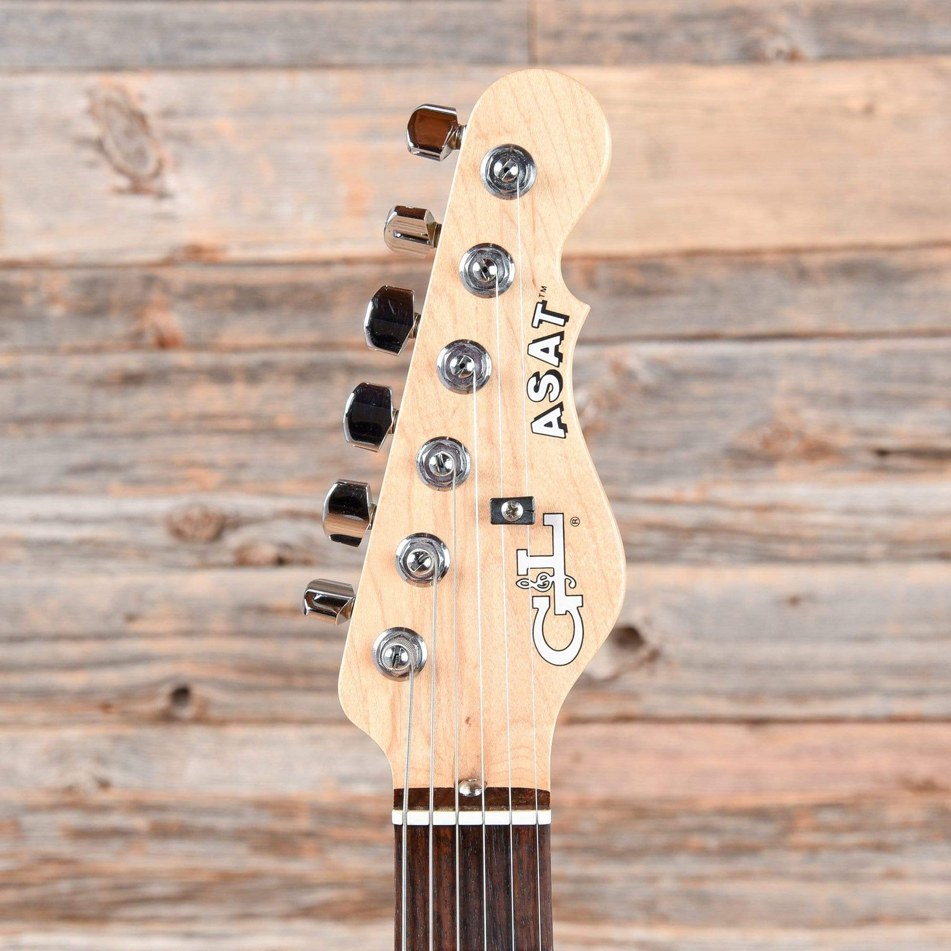 G&L ASAT Candy Apple Red Electric Guitars / Solid Body