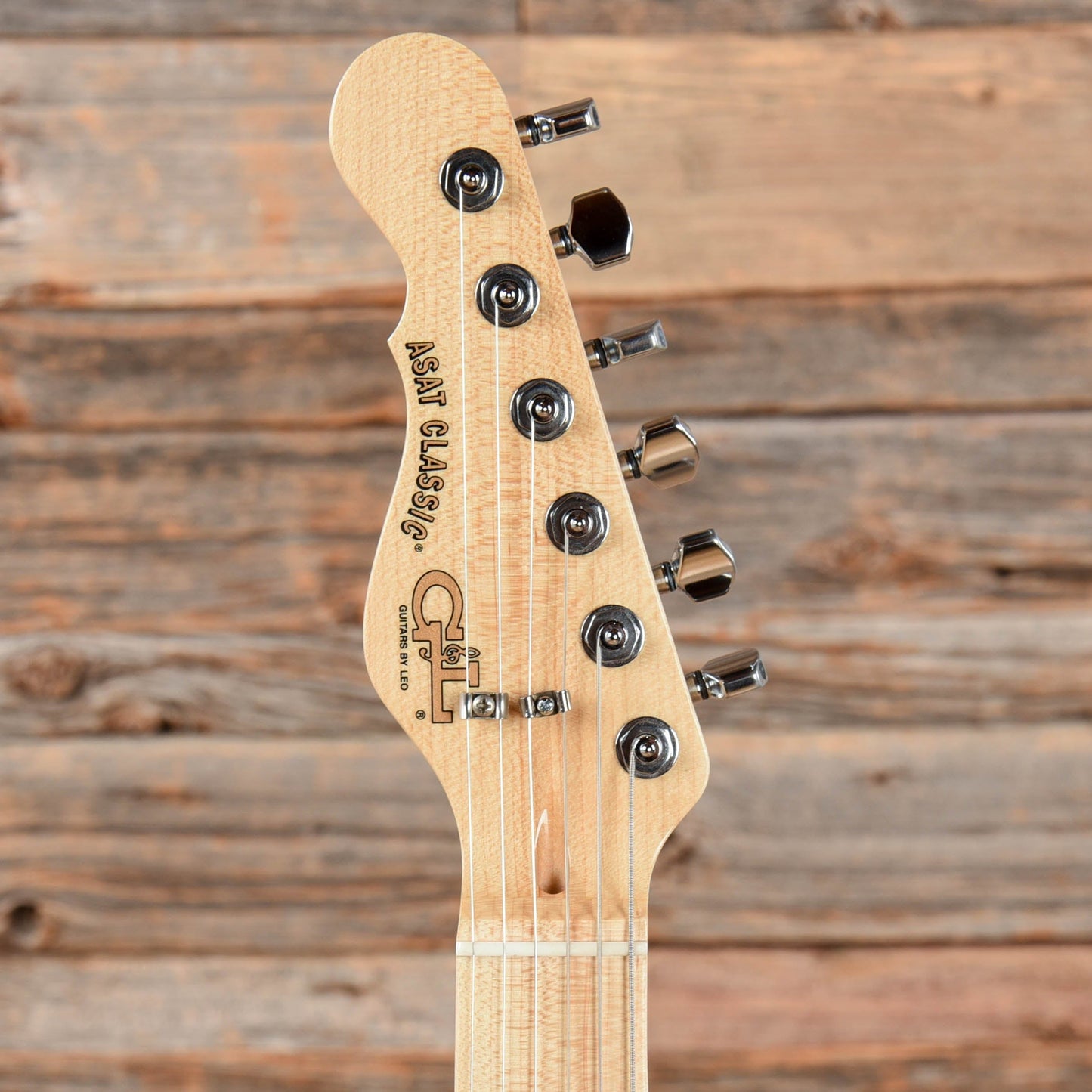 G&L ASAT Classic S Antique Natural Gloss 2021 LEFTY Electric Guitars / Solid Body