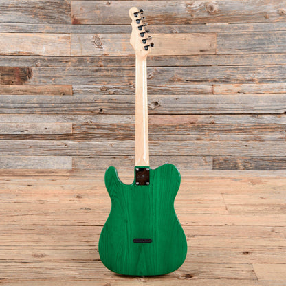 G&L ASAT Classic Transparent Green Electric Guitars / Solid Body
