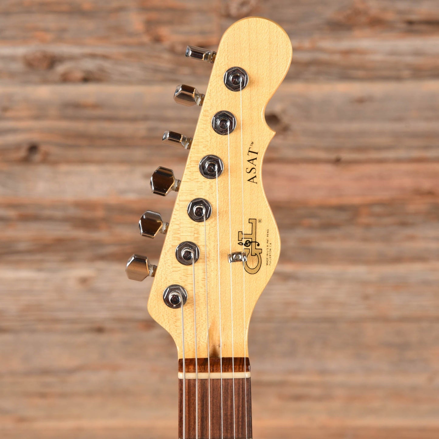 G&L ASAT Junior II Korina Natural 2012 Electric Guitars / Solid Body