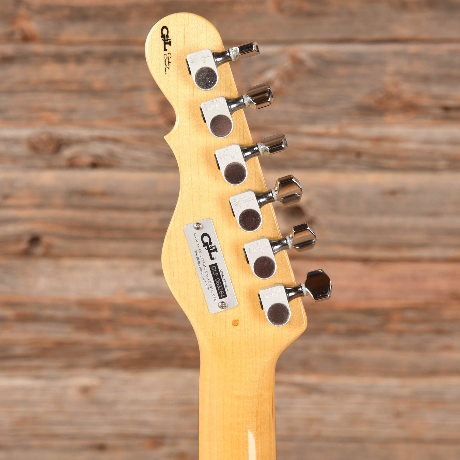 G&L ASAT Junior II Korina Natural 2012 Electric Guitars / Solid Body