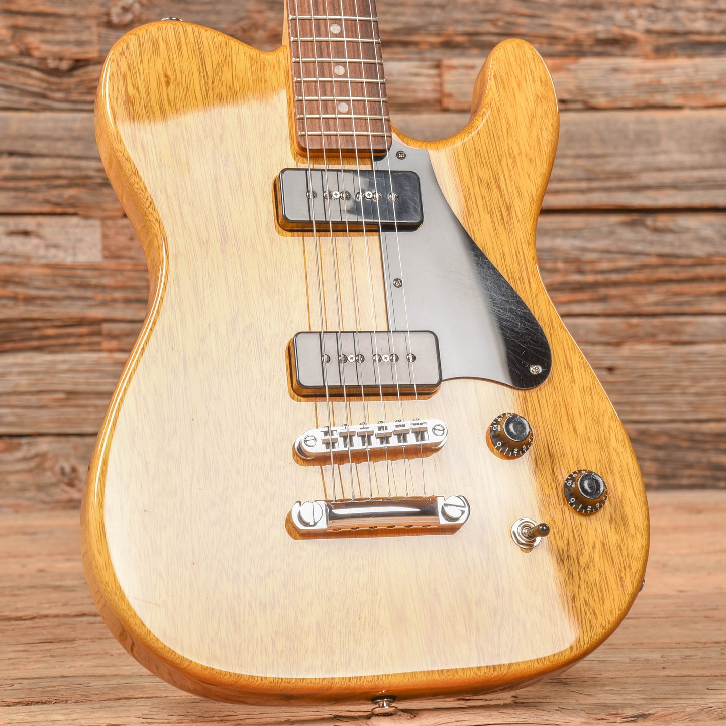 G&L ASAT Junior II Korina Natural 2012 Electric Guitars / Solid Body