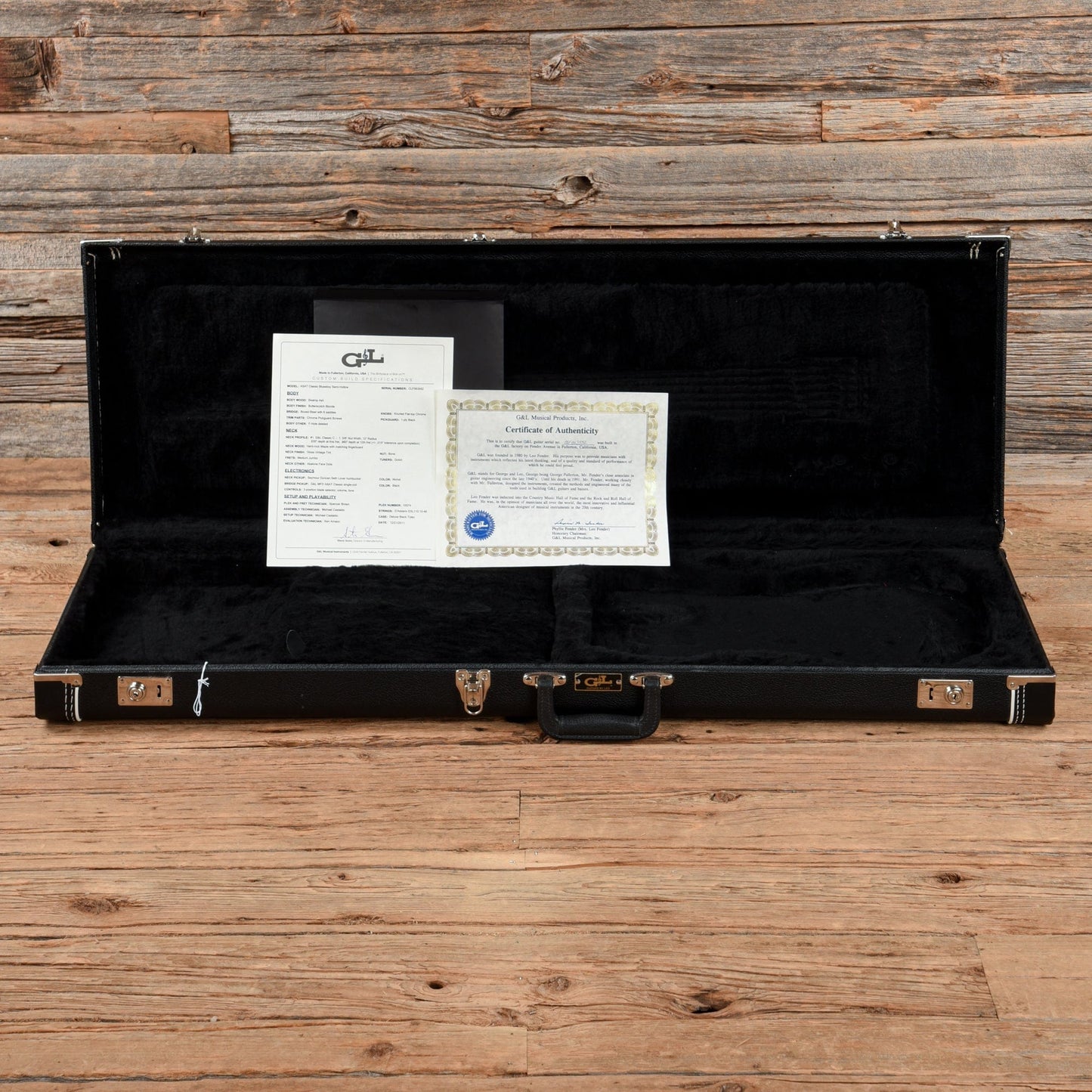 G&L Fullerton ASAT Classic Bluesboy Natural 2011 Electric Guitars / Solid Body