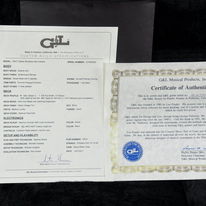 G&L Fullerton ASAT Classic Bluesboy Natural 2011 Electric Guitars / Solid Body