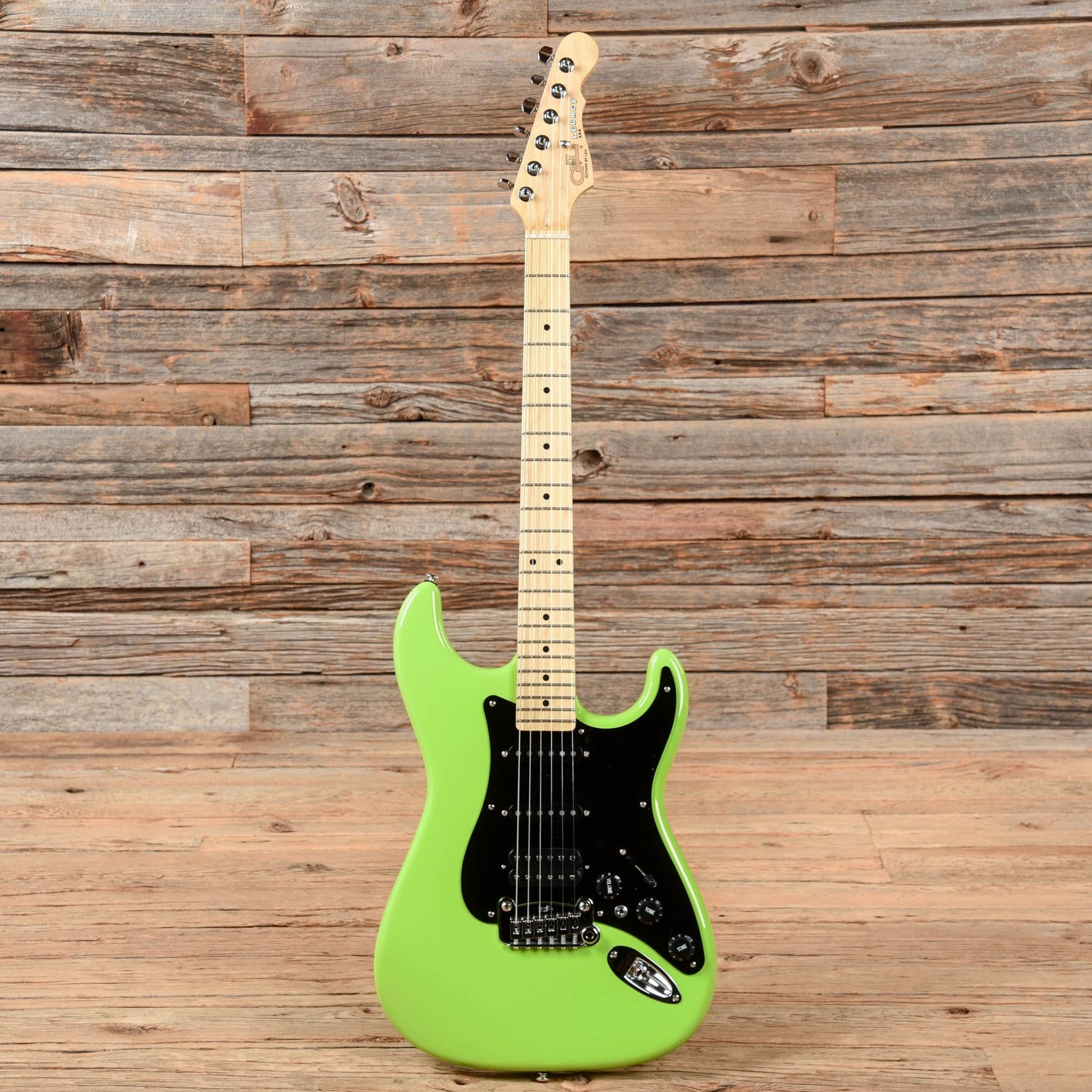 G&L Fullerton Deluxe Legacy HSS Macha Green 2022 Electric Guitars / Solid Body