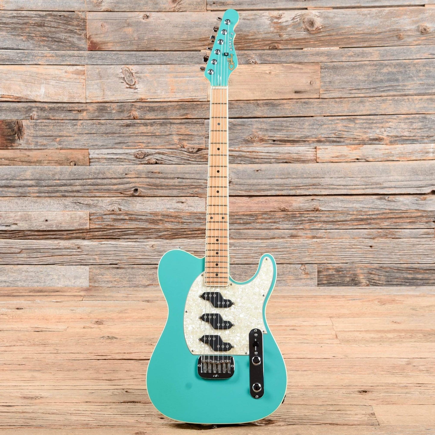 G&L G&L ASAT Z-3 Belair Green 2000 Electric Guitars / Solid Body