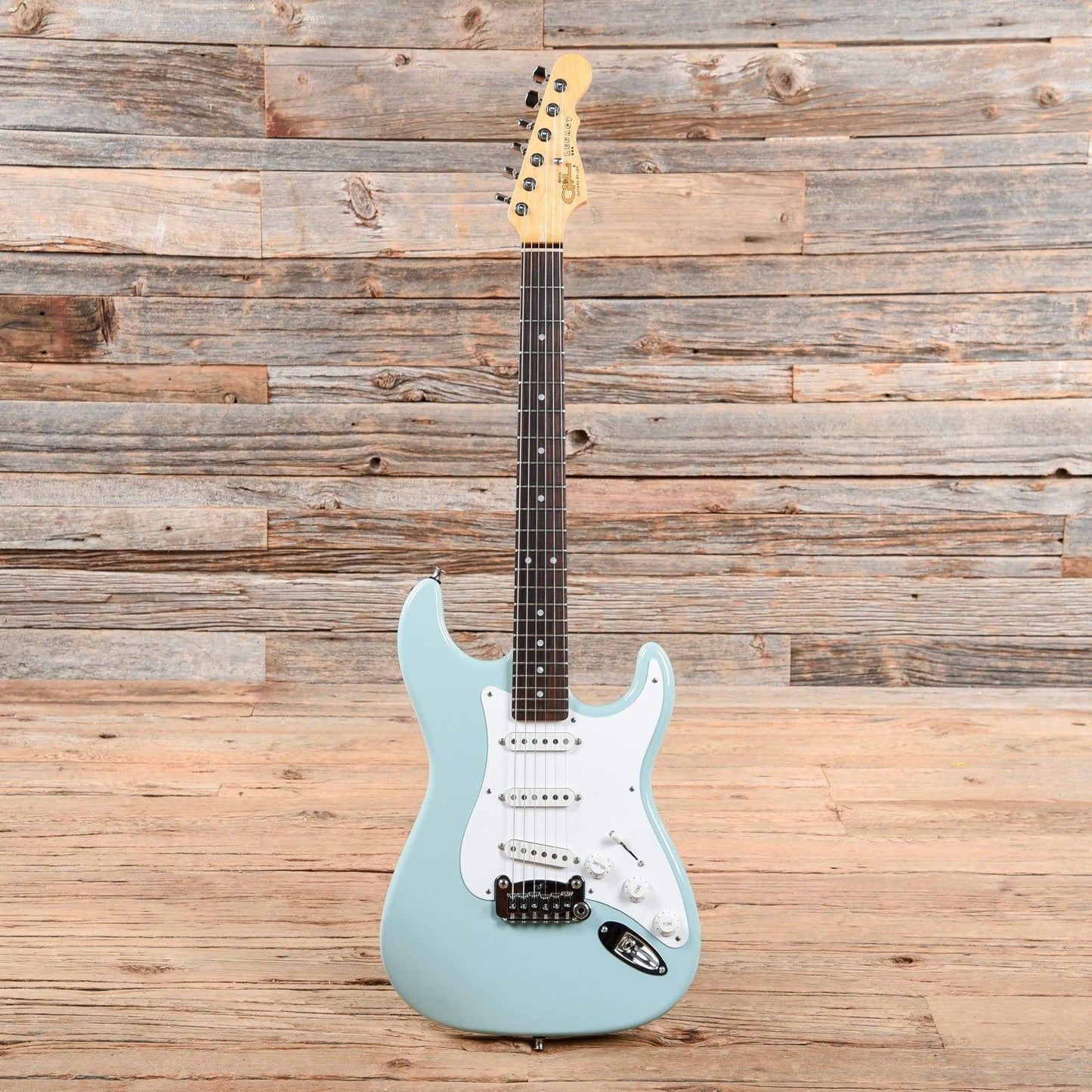 G&L Legacy Sonic Blue Nitro 2016 Electric Guitars / Solid Body