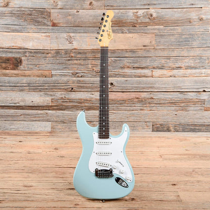 G&L Legacy Sonic Blue Nitro 2016 Electric Guitars / Solid Body