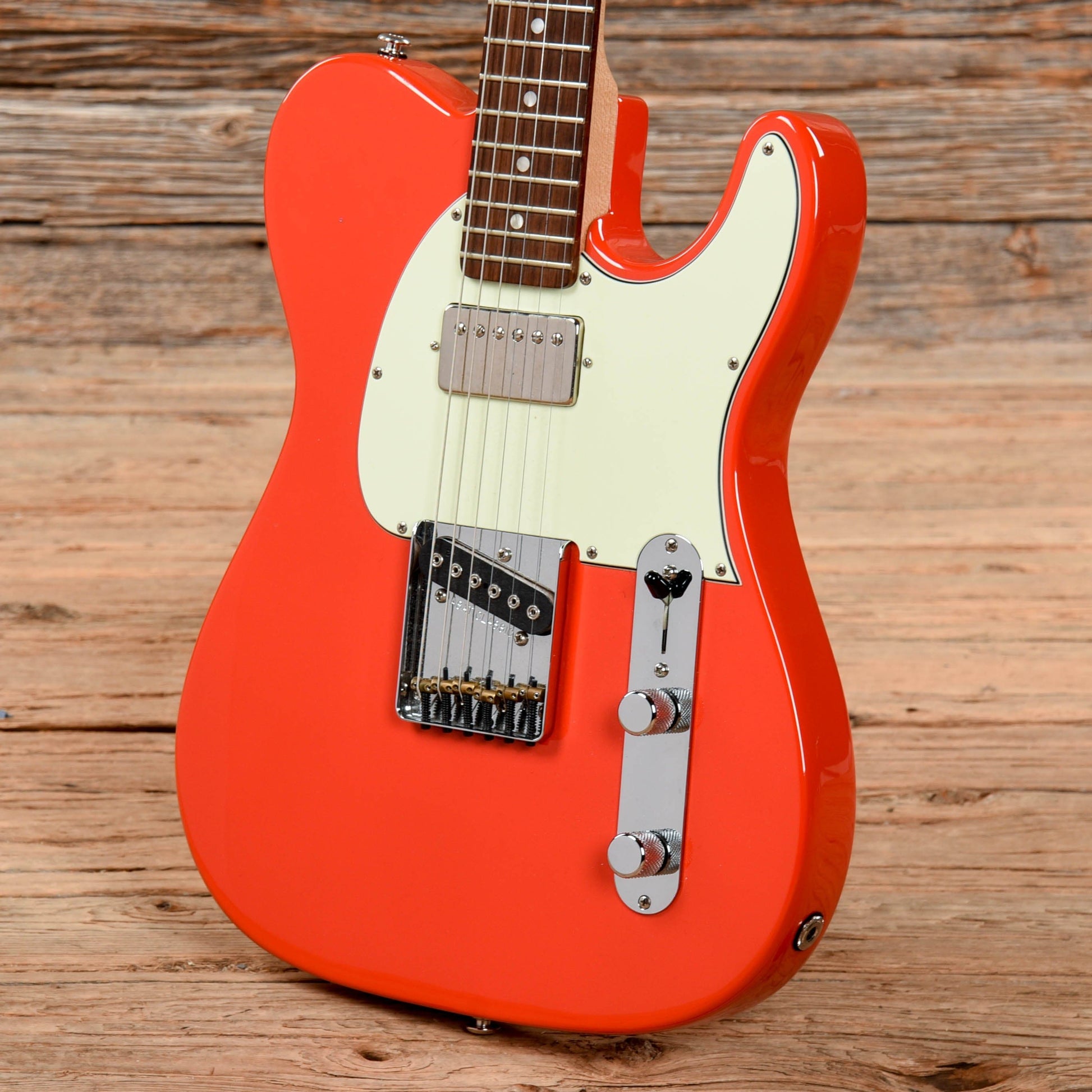 G&L USA ASAT Bluesboy Fiesta Red Electric Guitars / Solid Body