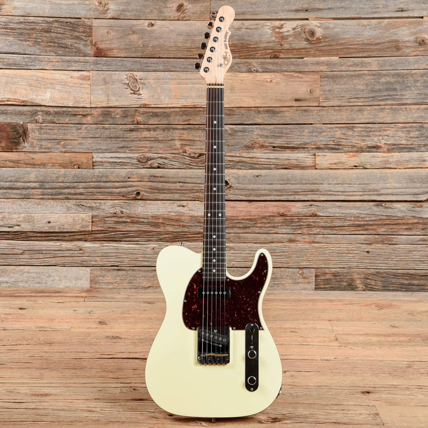 G&L USA ASAT Classic White Electric Guitars / Solid Body