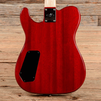 G&L USA ASAT Deluxe Cherryburst 2013 Electric Guitars / Solid Body