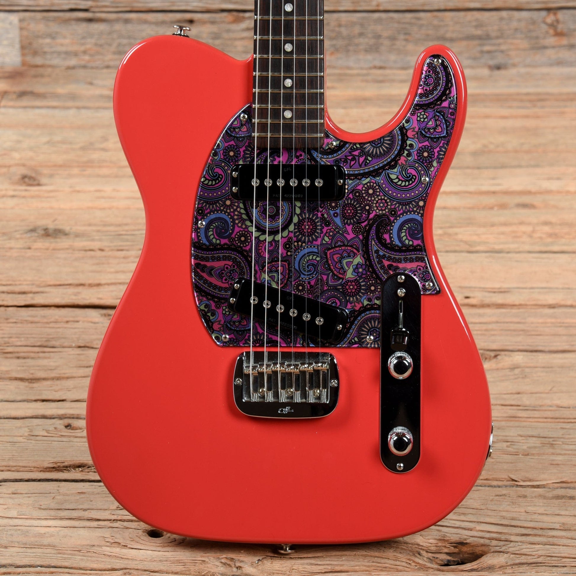 G&L USA ASAT Nitro Fiesta Red 2013 Electric Guitars / Solid Body