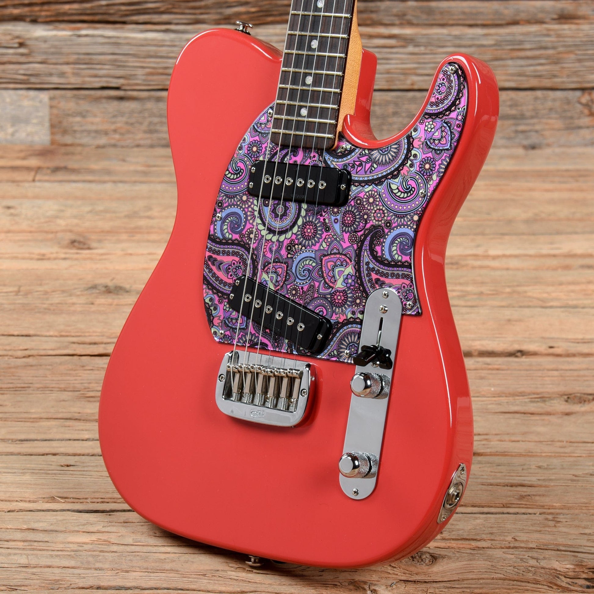 G&L USA ASAT Nitro Fiesta Red 2013 Electric Guitars / Solid Body