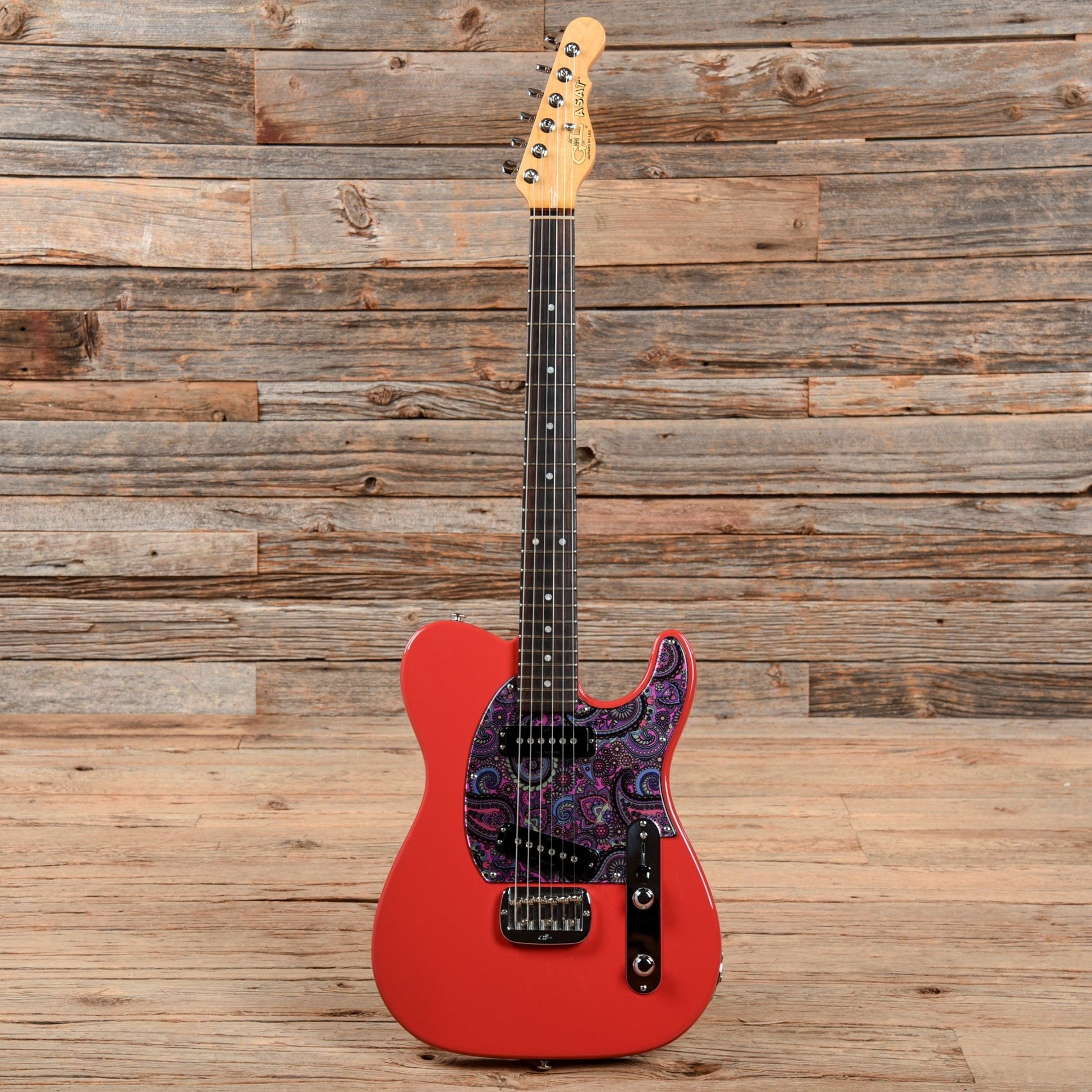 G&L USA ASAT Nitro Fiesta Red 2013 Electric Guitars / Solid Body