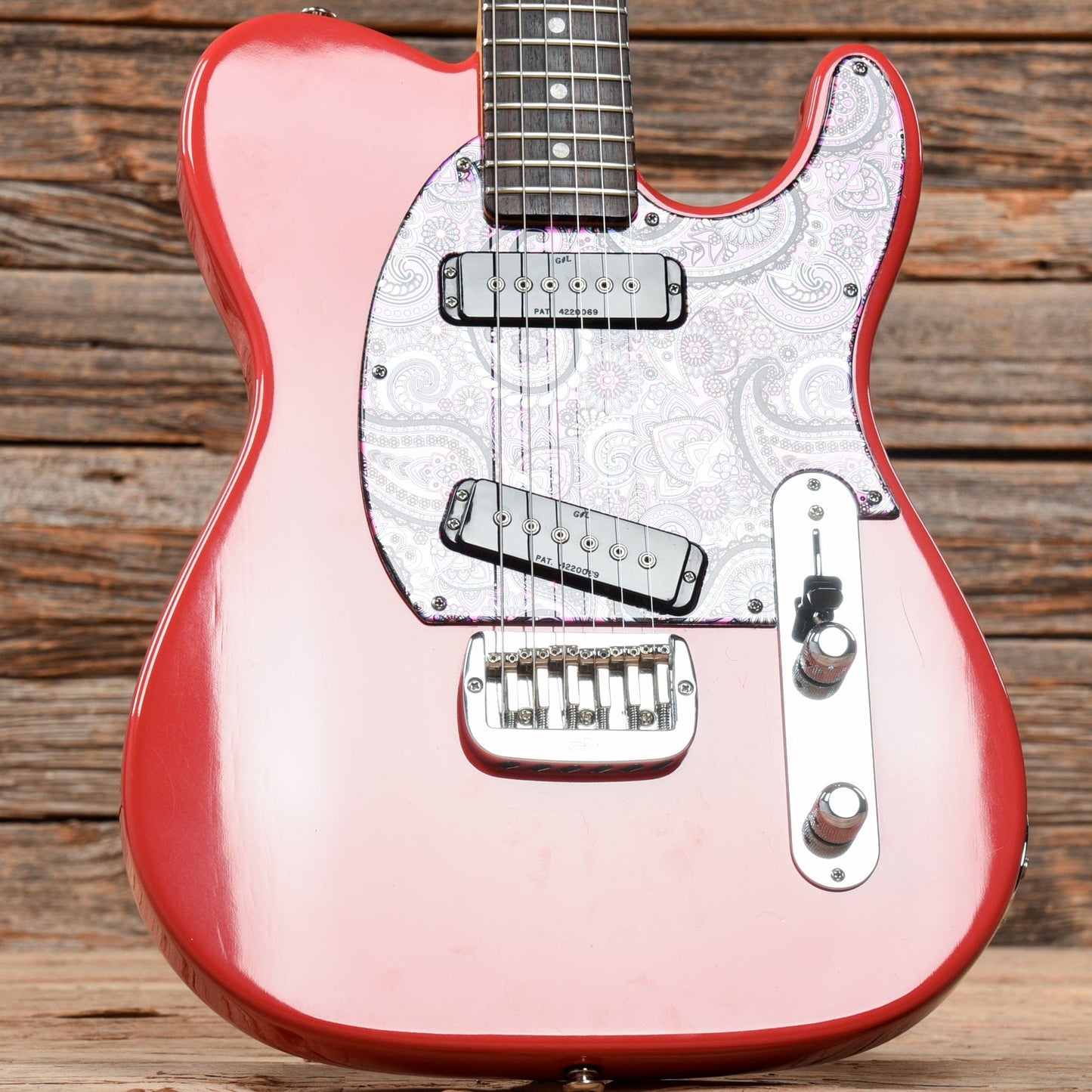 G&L USA ASAT Nitro Fiesta Red 2013 Electric Guitars / Solid Body