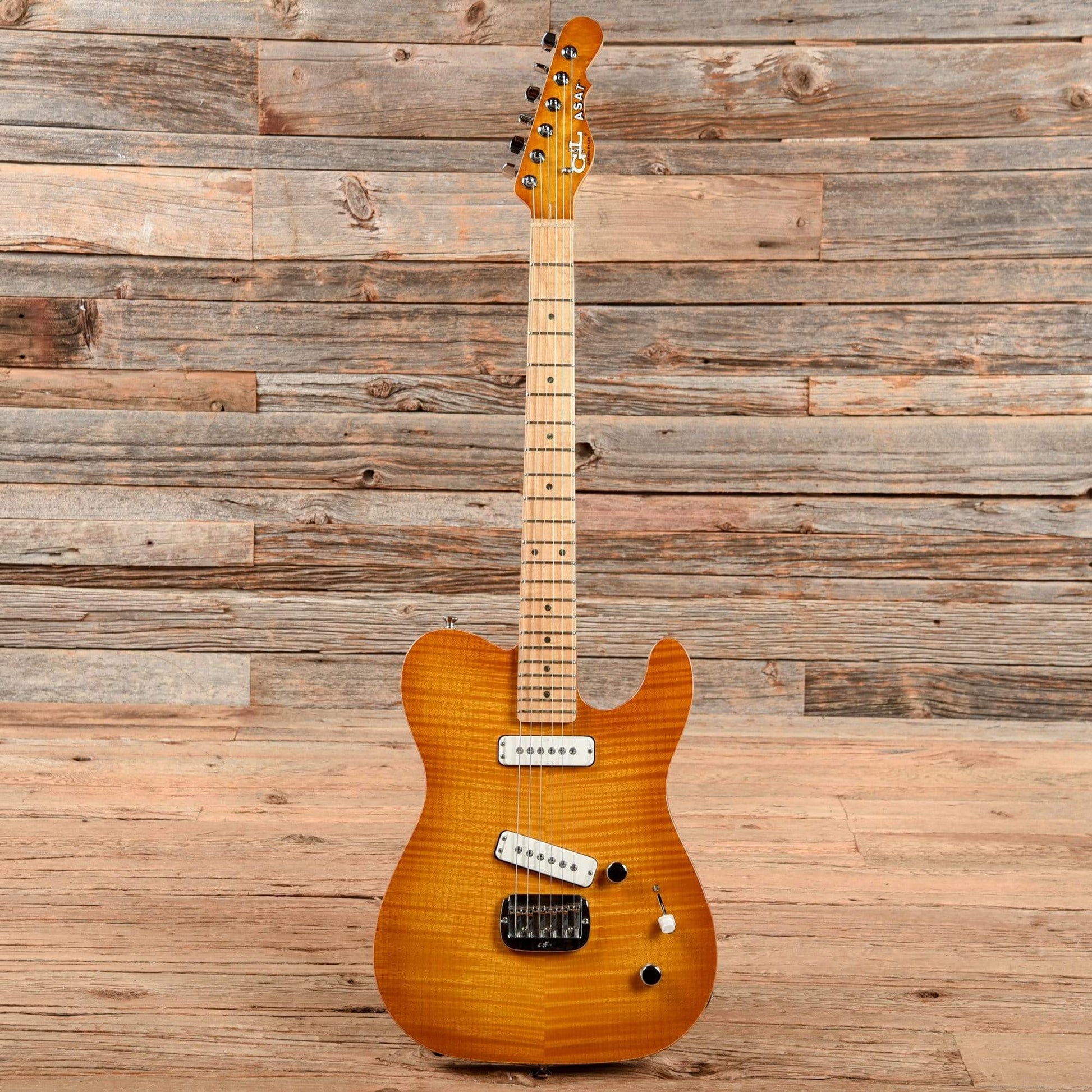 G&L USA ASAT Special Honeyburst 2012 Electric Guitars / Solid Body