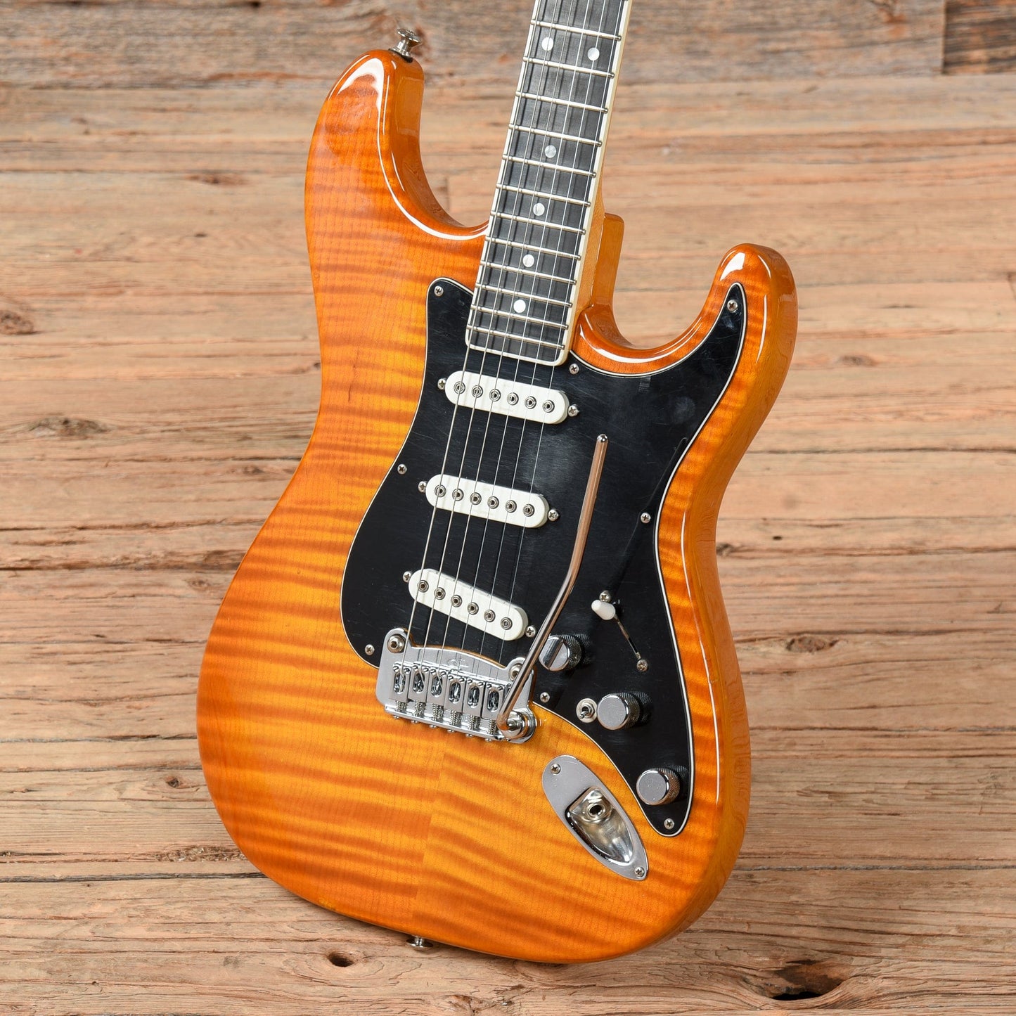 G&L USA S-500 Flame Top Electric Guitars / Solid Body