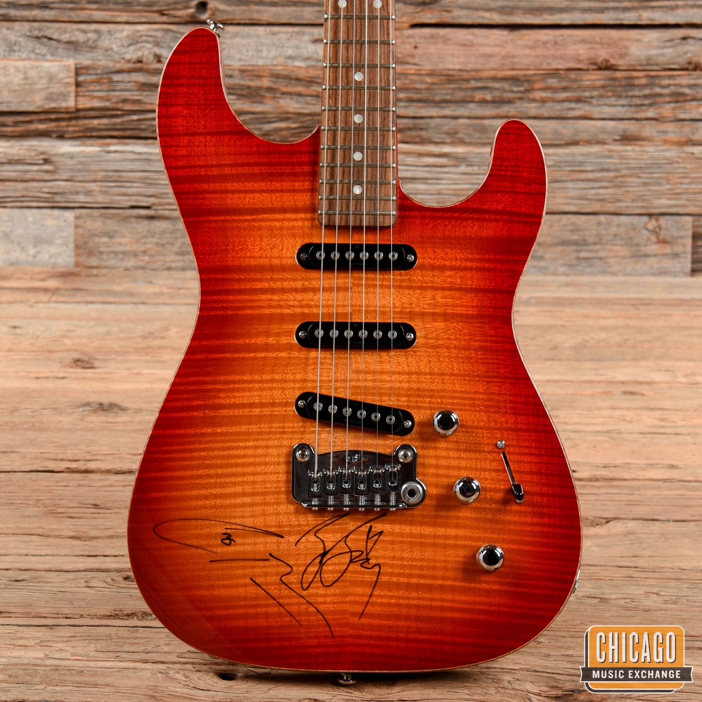 G&L S-500 Deluxe Signed by Zac Brown and Coy Bowles