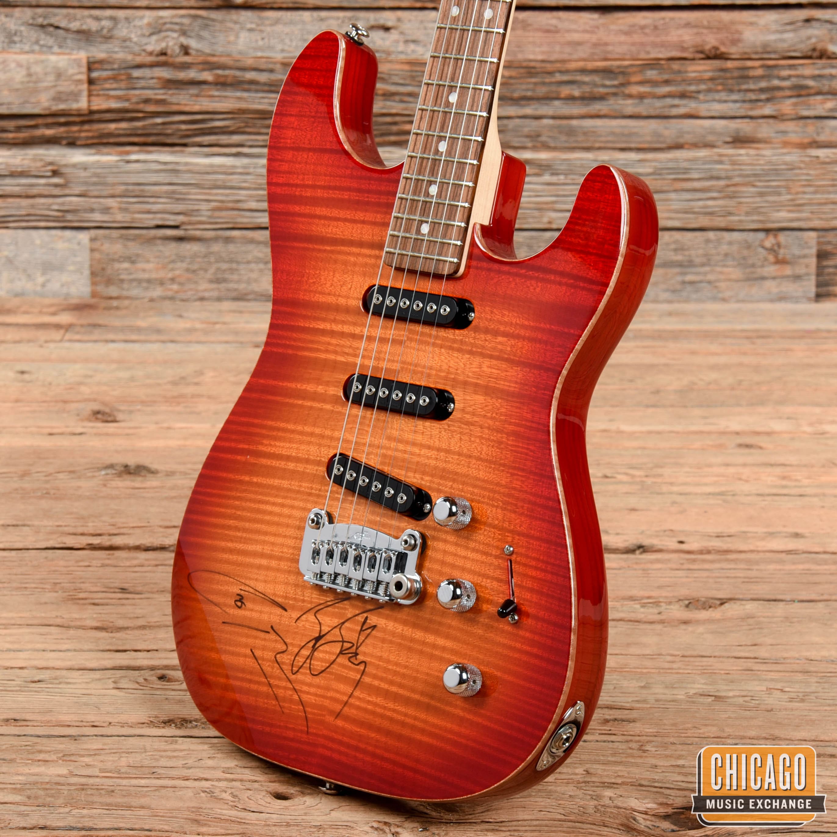 G&L S-500 Deluxe Signed by Zac Brown and Coy Bowles