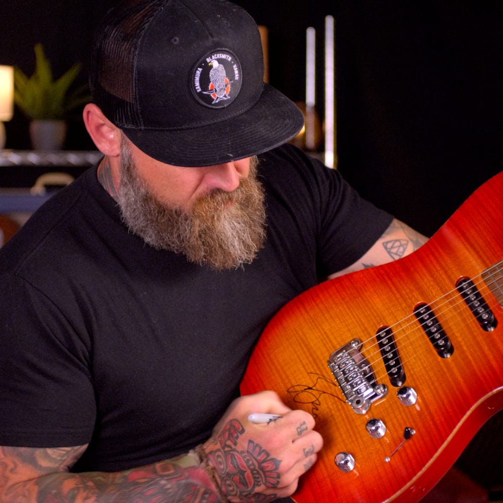 G&L S-500 Deluxe Signed by Zac Brown and Coy Bowles