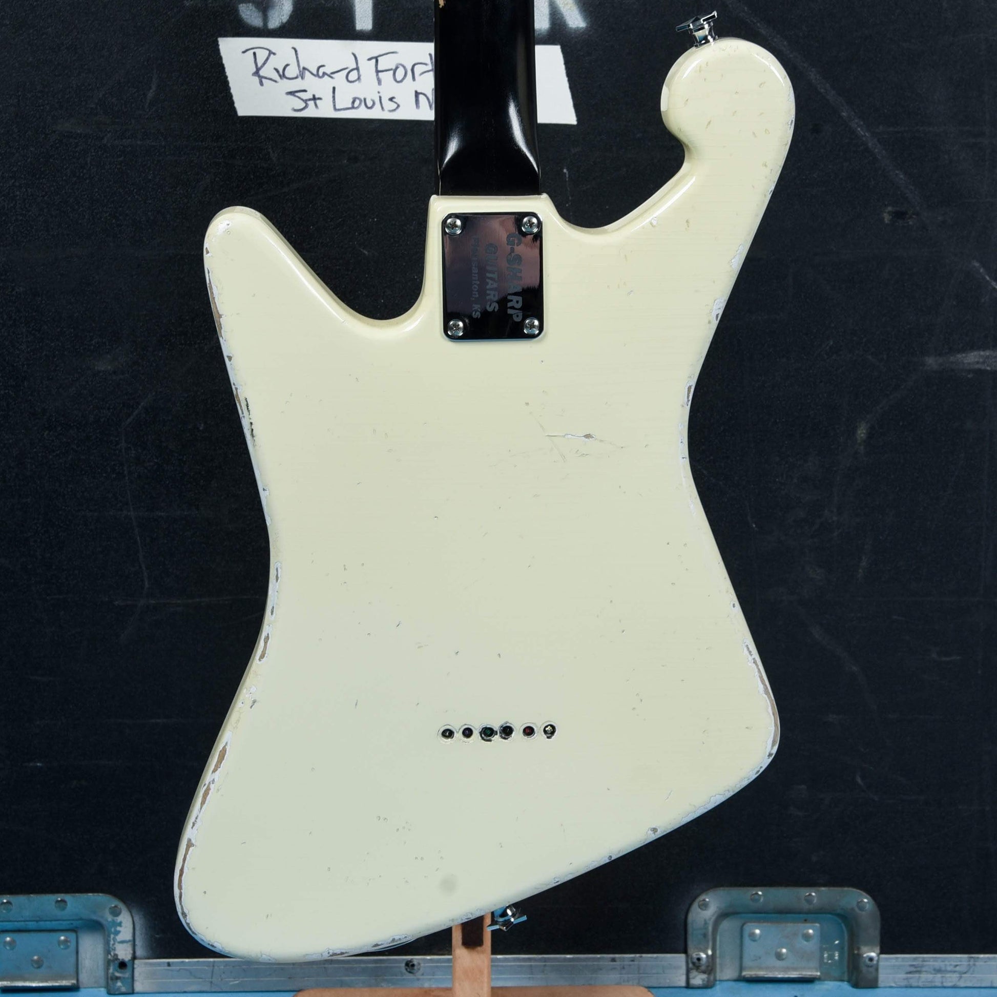 G-Sharp Fortus Signature Model Baritone Antique White Relic