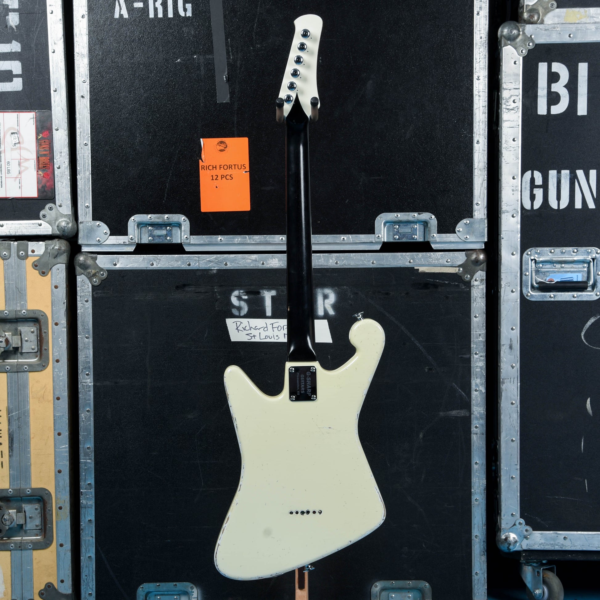 G-Sharp Fortus Signature Model Baritone Antique White Relic