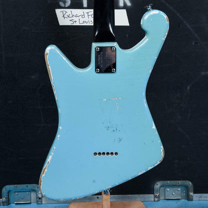 G-Sharp Fortus Signature Model Baritone Sonic Blue Relic