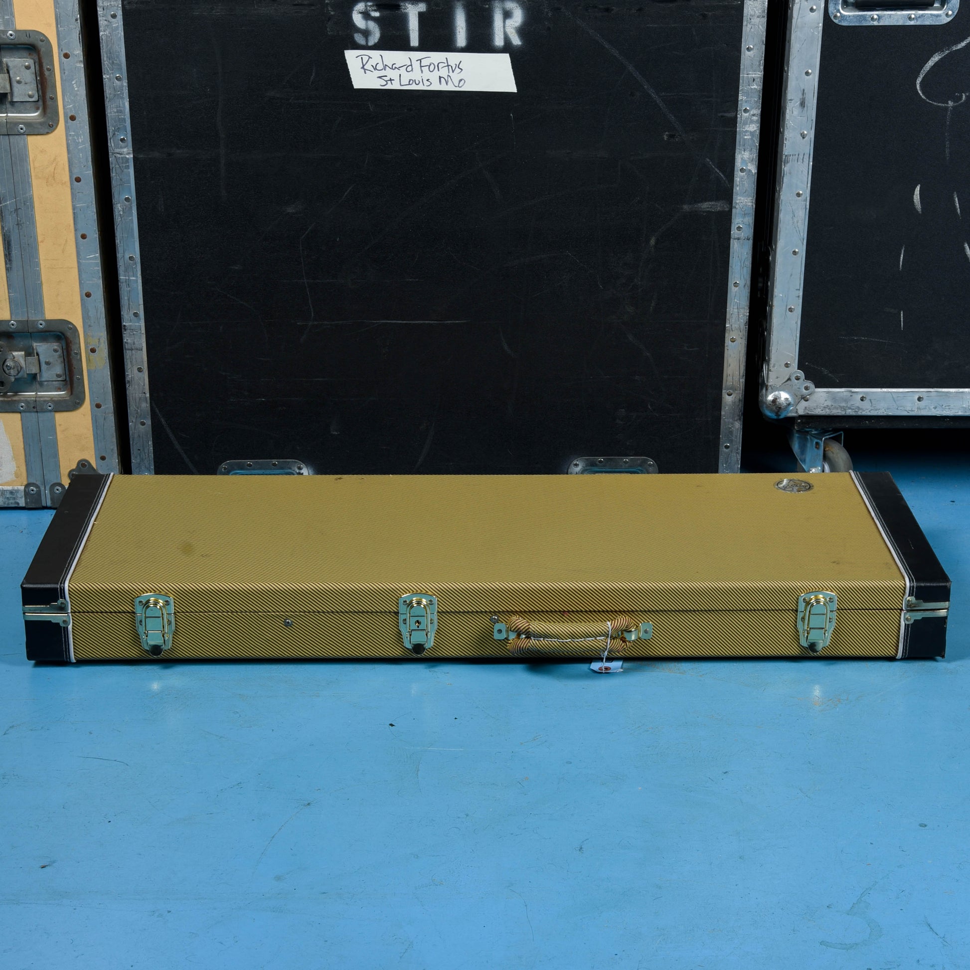 G-Sharp Fortus Signature Model Baritone Sonic Blue Relic