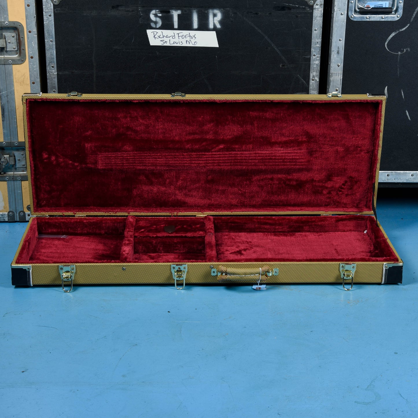 G-Sharp Fortus Signature Model Baritone Sonic Blue Relic