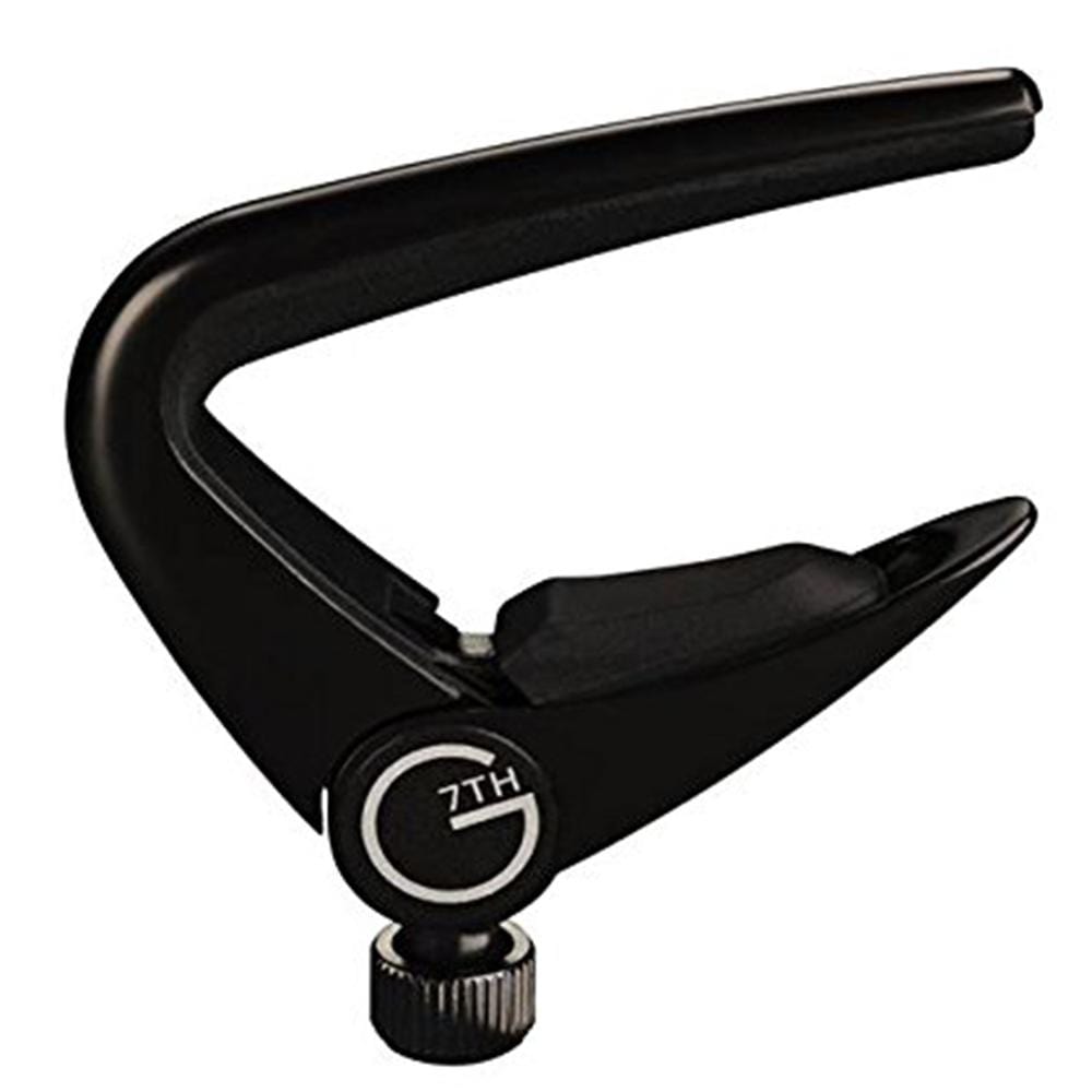 G7th Newport Pressure Touch Capo Black Accessories / Capos