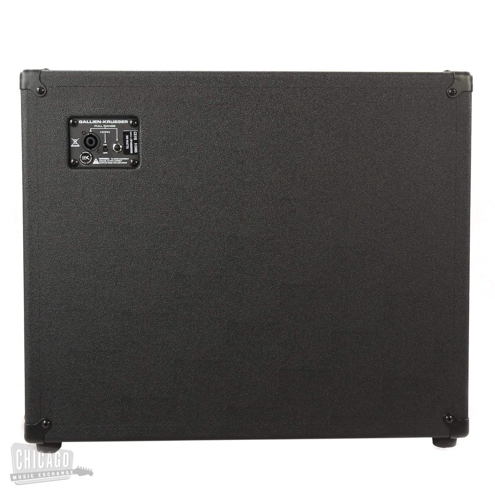 Gallien-Krueger CX115 1x15" Bass Cabinet 300w 8ohm Amps / Bass Cabinets