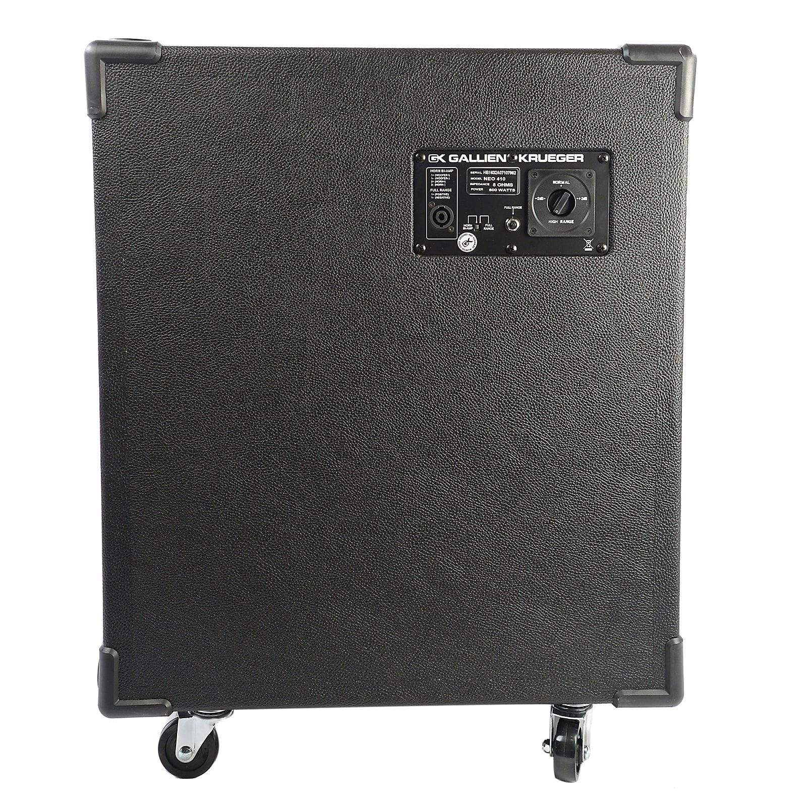 Gallien-Krueger Neo 410 / 4 Ohm 4x10 Bass Cabinet Amps / Bass Cabinets