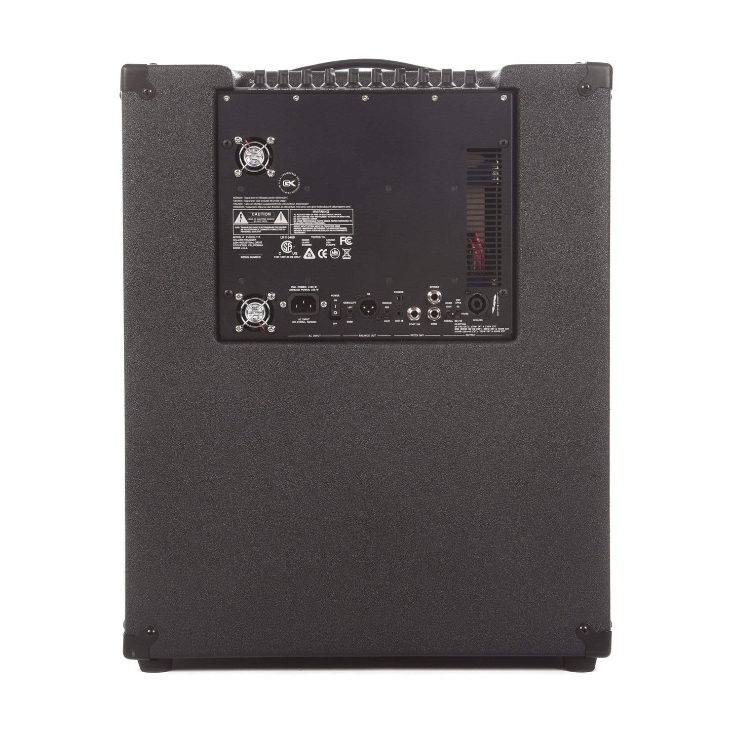 Gallien-Krueger Fusion 115 500 Tube Preamp 1x15 Ultra Light Bass Combo Amps / Bass Combos