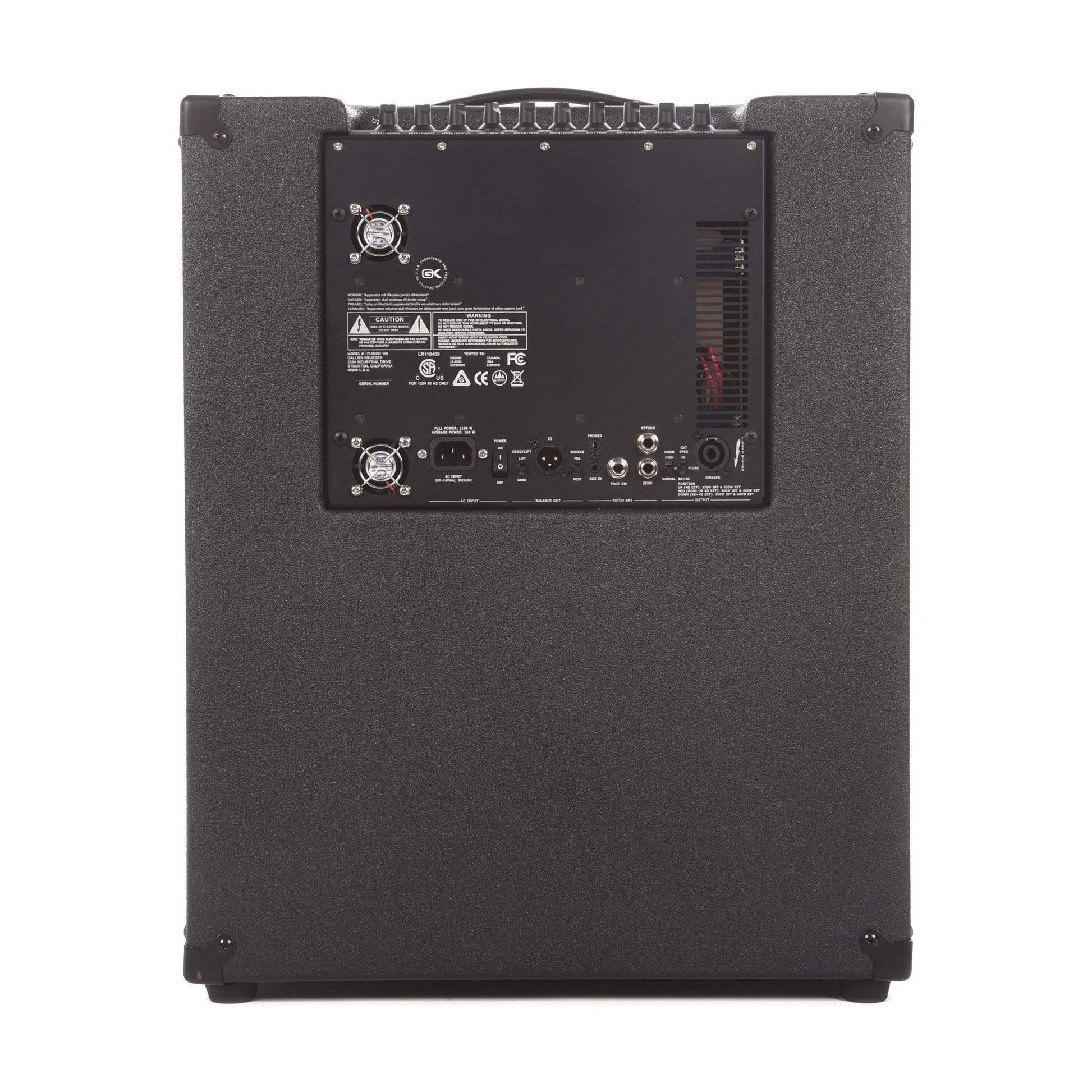 Gallien-Krueger Fusion 115 500 Tube Preamp 1x15 Ultra Light Bass Combo Amps / Bass Combos