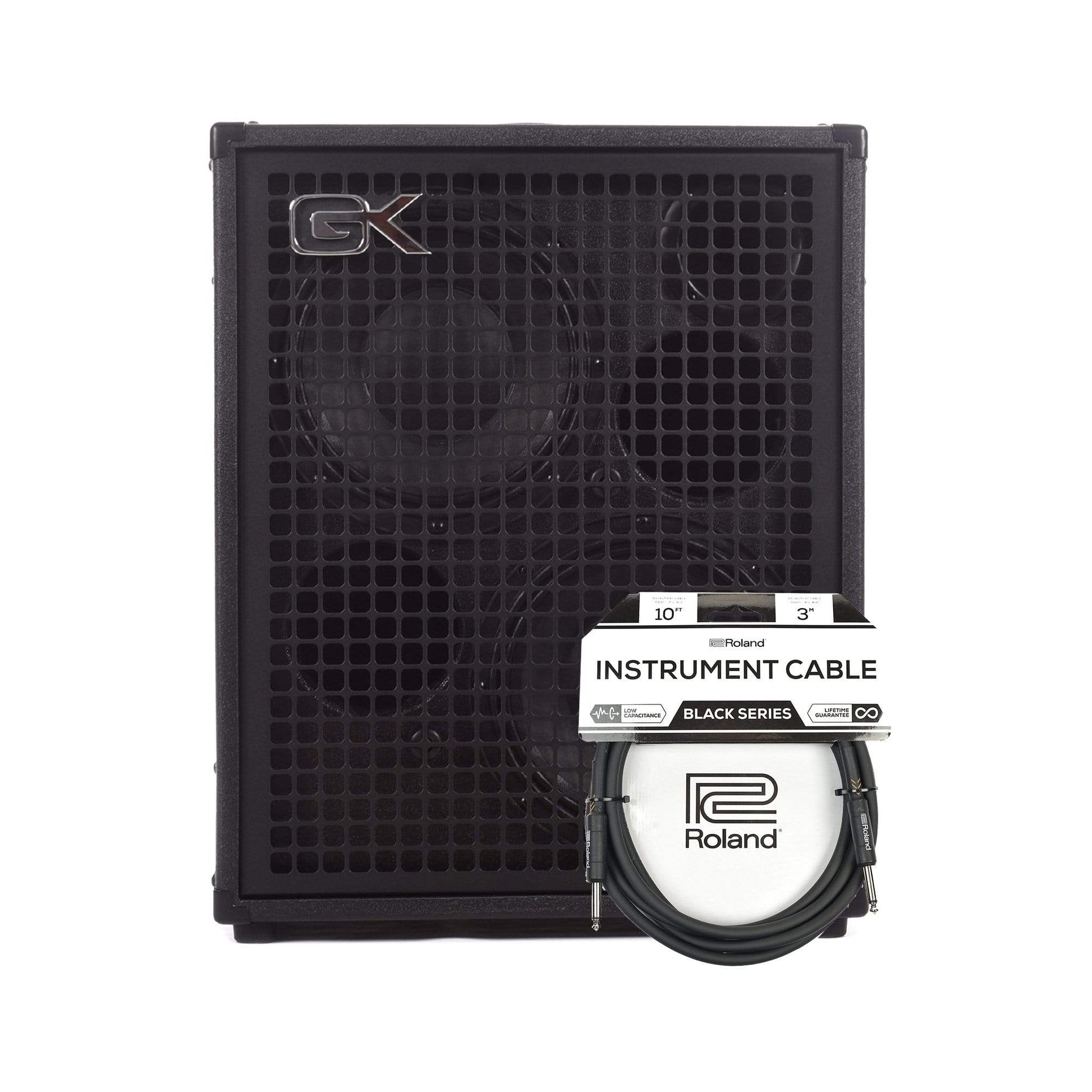 Gallien-Krueger Fusion S 210 800W Tube Preamp 2x10 Ultra Light Bass Combo Cable Bundle Amps / Bass Combos