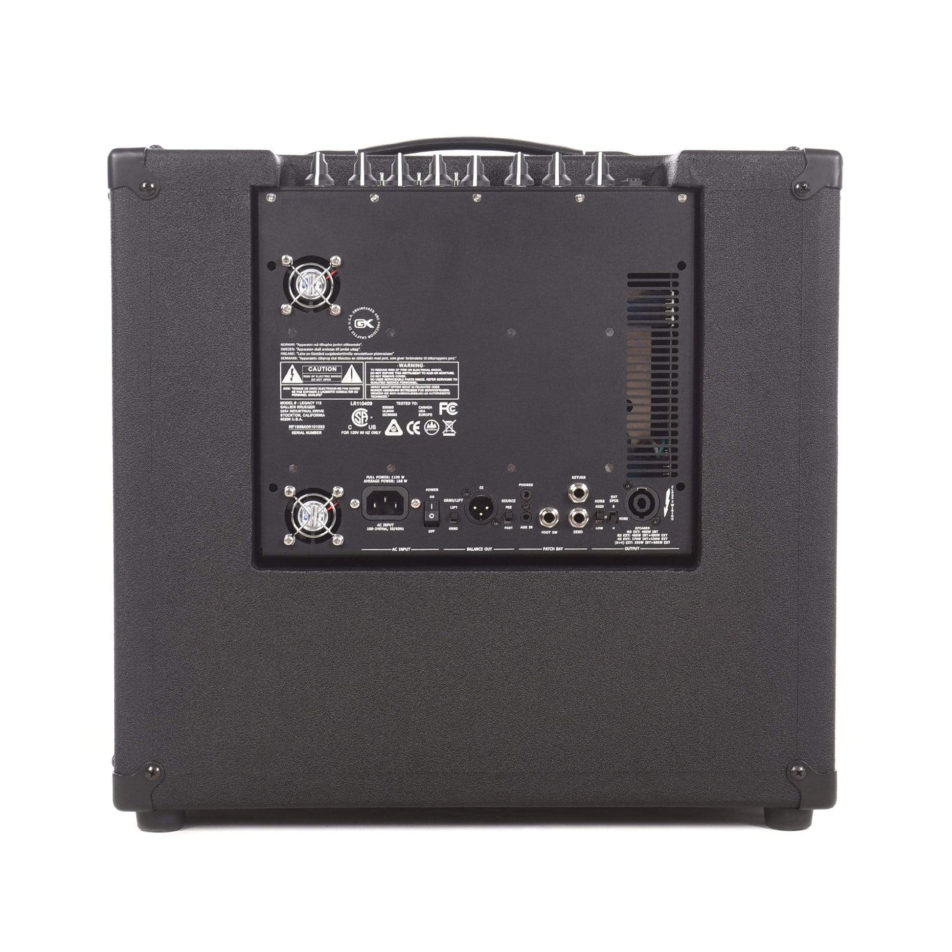 Gallien-Krueger Legacy 112 500W 1x12 Ultra Light Bass Combo Amps / Bass Combos