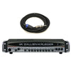 Gallien-Krueger 1001RB-II 700+50W Bass Head Speakon Cable Bundle Amps / Bass Heads