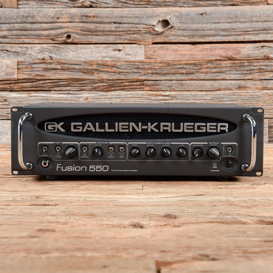 Gallien-Krueger Fusion 550 Hybrid Tube Preamp Bass Head 500+50w Amps / Bass Heads