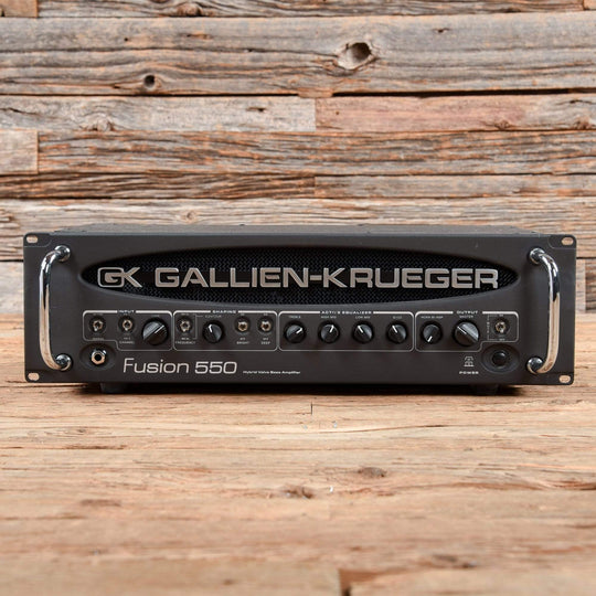 Gallien-Krueger Fusion 550 Hybrid Tube Preamp Bass Head 500+50w Amps / Bass Heads