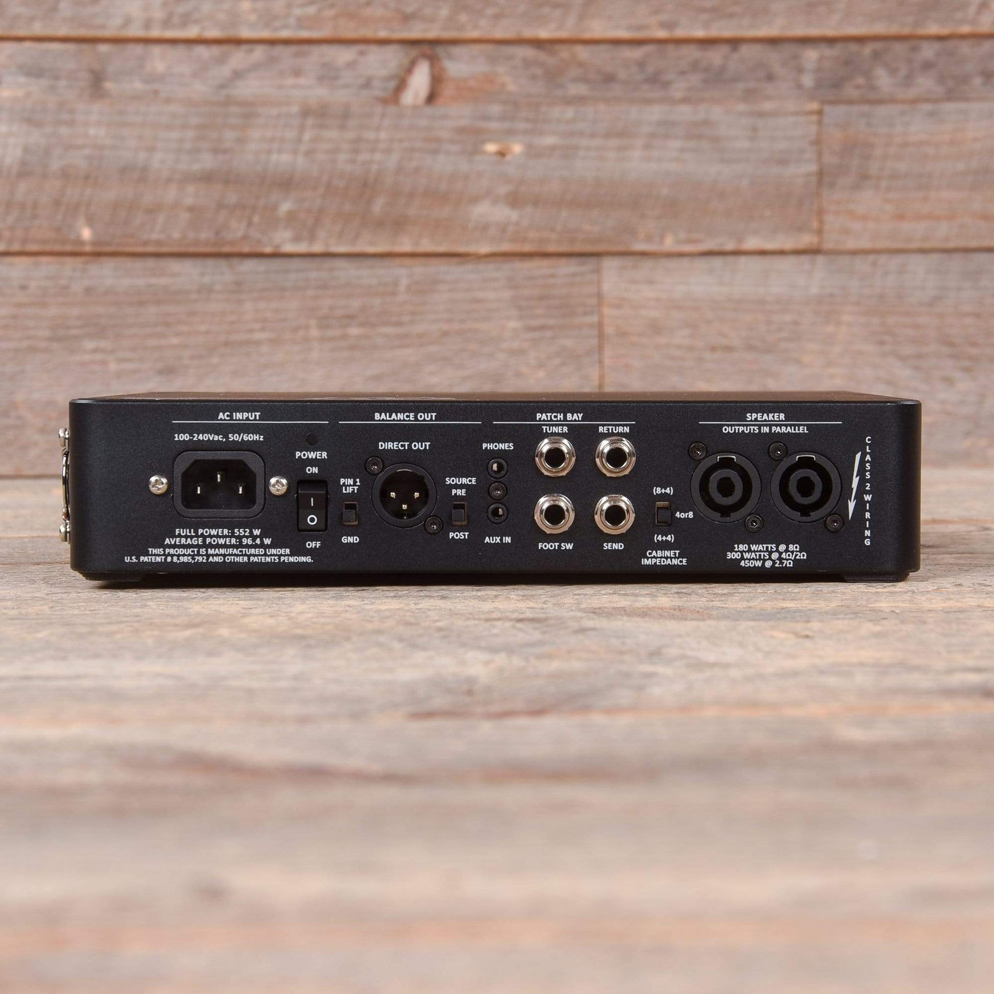 Gallien-Krueger Fusion S 500 500W Ultra Light Bass Head Amps / Bass Heads