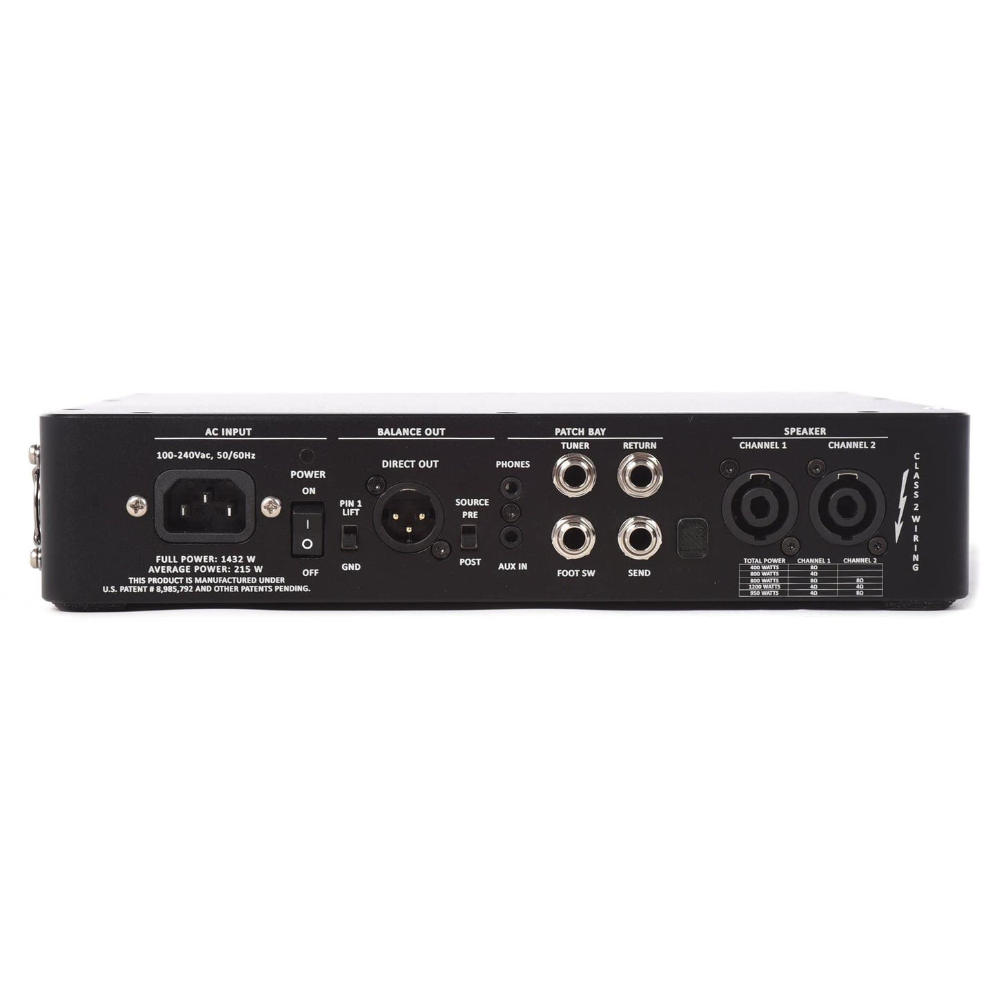 Gallien-Krueger Legacy 1200 1200W Ultra Light Bass Head Amps / Bass Heads