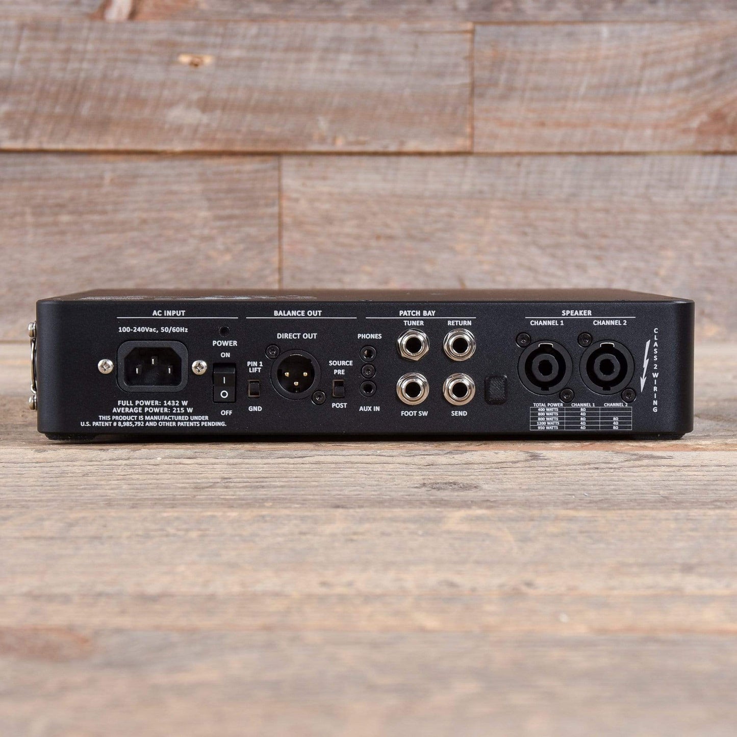 Gallien-Krueger Legacy 1200 1200W Ultra Light Bass Head Amps / Bass Heads